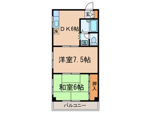 Ｋハイツの物件間取画像